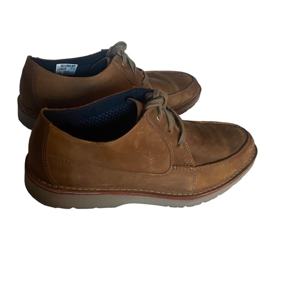 Clark’s collection brown leather shoes size 13 M (b42) - Picture 4 of 10